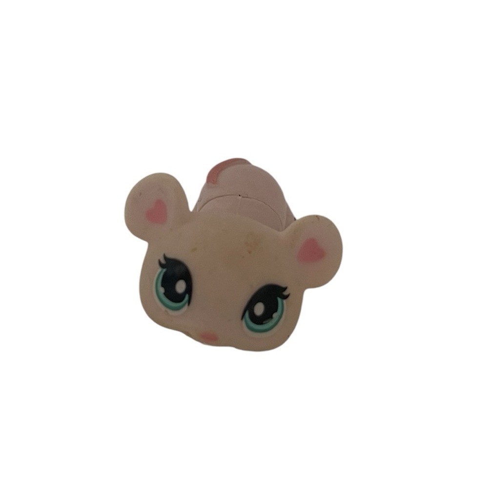 Littlest Pet Shop # 1412 Mouse Light
Pink With Blue Eyes